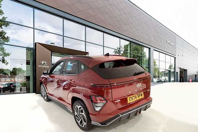 Hyundai KONA 1.6 Hybrid 129 N Line S 5dr DCT Red
