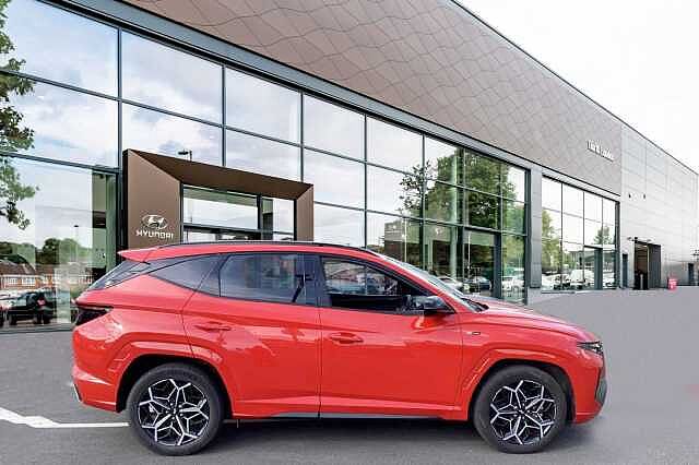 Hyundai TUCSON 1.6 T-GDi Hybrid Aut. 2023MY N Line Red