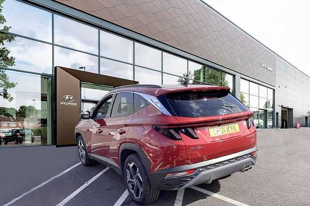 Hyundai TUCSON 1.6 T-GDi Hybrid Aut. 2021MY Ultimate Red