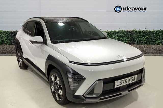 Hyundai KONA 1.6 GDi Hybrid Ultimate 5dr DCT Hatchback White
