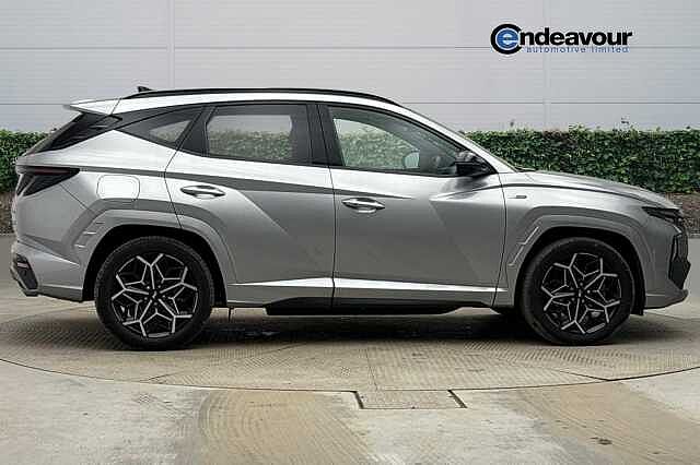 Hyundai TUCSON 1.6 TGDi Plug-in Hybrid N Line S 5dr 4WD Auto Silver