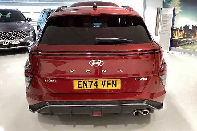 Hyundai KONA 1.6 Hybrid 129 N Line S 5dr DCT Red