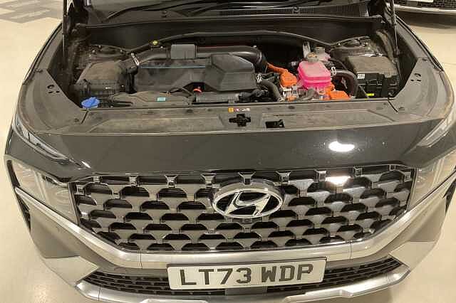 Hyundai SANTA FE 1.6 TGDi Hybrid Ultimate 5dr Auto Black